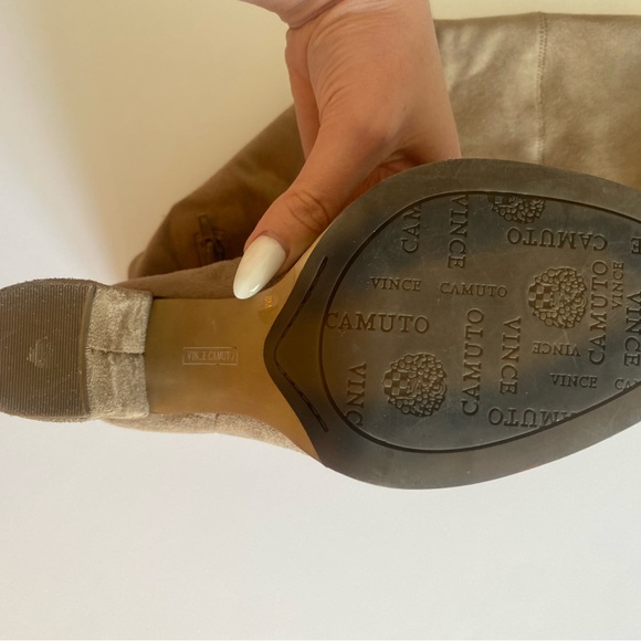 VINCE CAMUTO Tan Over the knee Suede Boots - Picture 10 of 15